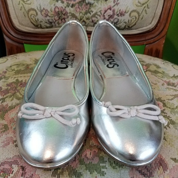 sam edelman silver flats